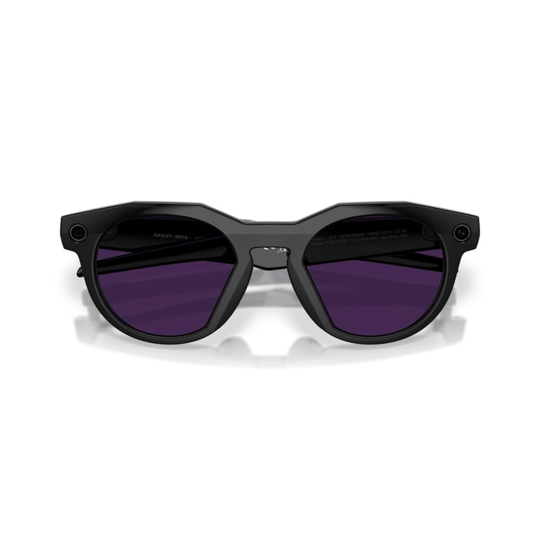 Oakley Unisex Size 51 Meta HSTN Smart Glasses, Black/Transitions