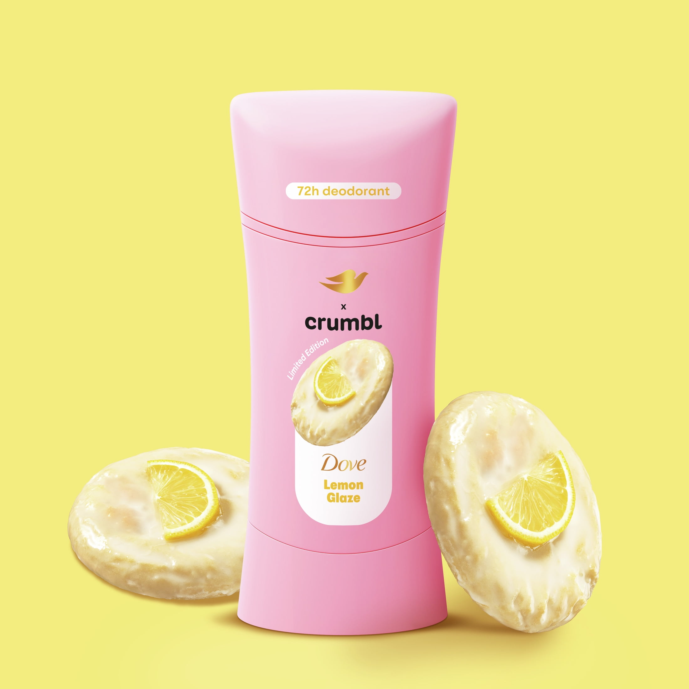 Dove Crumbl Deodorant Stick Crumbl Lemon Glaze Aluminum Free, 2.6  display picture 1