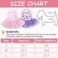 thumbnail image 5 of Dog Dress,Pet Puppy Skirt Flower Design, Cute Dog Dress Sleeveless Apparel, Breathable Skirt Girl Doggie Dress Puppy Outfits, Perfect for Daily Wear, Holidays and Taking Photos, 5 of 6