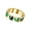 Green, variant on Heart Rings for Women Stainless Steel 6mm Gold Plated Pink Green Brown Size 5 Personalized Statement Simple Cute Band Dainty Elegance Jewelry Green Size 9