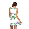 thumbnail image 1 of Fridja Femmes Décontractée Été en Vrac Imprimé Col Rond Robe Sans Manches, 1 of 5