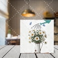 thumbnail image 2 of you are absolutely positively incredibly amazing remember that Wooden Box Sign Home Decor Rustic Spring Flowers Wooden Box Sign Block Plaque for Wall Tabletop Desk Decor 5x5 In, 2 of 5