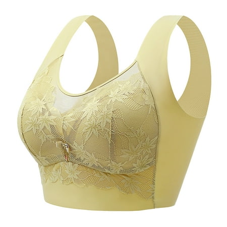 

Women Gathered Beautiful Back Lace Wrapped Chest Vest Without Steel Ring Fixed Cup To Collect Auxiliary Seamless Chest Wrapped Bra Women Bra Set And Underwear plus Size