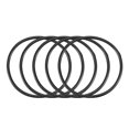 thumbnail image 1 of 30Pcs Anillos de goma flexibles industriales negros de 42 x 2 mm para sellado de aceite, 1 of 5