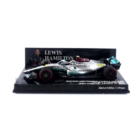 MINICHAMPS 1/43 - MERCEDES-AMG W13 E Performance - GP Bahrein 2022