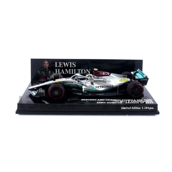 MINICHAMPS 1/43 - MERCEDES-AMG W13 E Performance - GP Bahrein 2022
