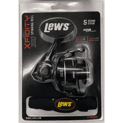 Lew’s Xfinity Spinning Fishing Reel, Size 300, 6.2:1 Gear Ratio, 4+1 Bearings (Clam Packaging)