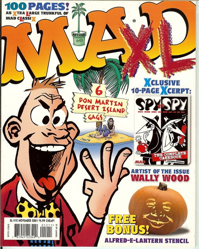 MAD Magazine 100 pgs #12 XL NOV 2001