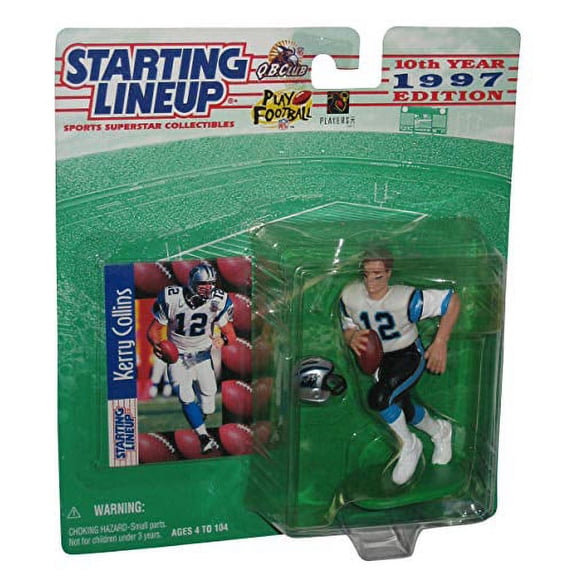NFL Football Kerry Collins (1997) Starting Lineup Kenner Figure