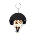 thumbnail image 1 of Myanmar Handcrafted Wooden Pirate Voodoo Keychain Ornament Accessory, 1 of 2