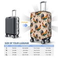 thumbnail image 6 of Fotbe Rooster Luggage Cover Protector,Suitcase Protector,Scratch and Dirt Resistant,Fits 18-32 Inch Luggage-Large, 6 of 9