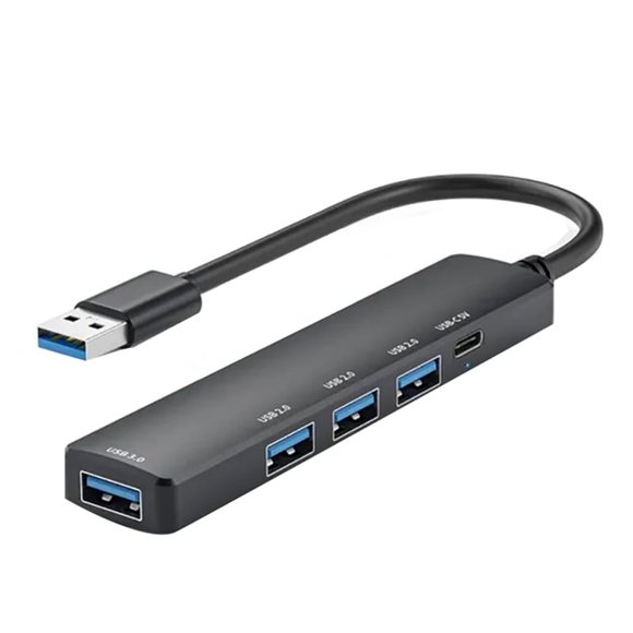 5-In-1 USB Docking Station USB Hub PD 100W 4K 30Hz USB 3.0 USB2.0 USB C HUB Splitter for PC Laptop Computer USB Hub