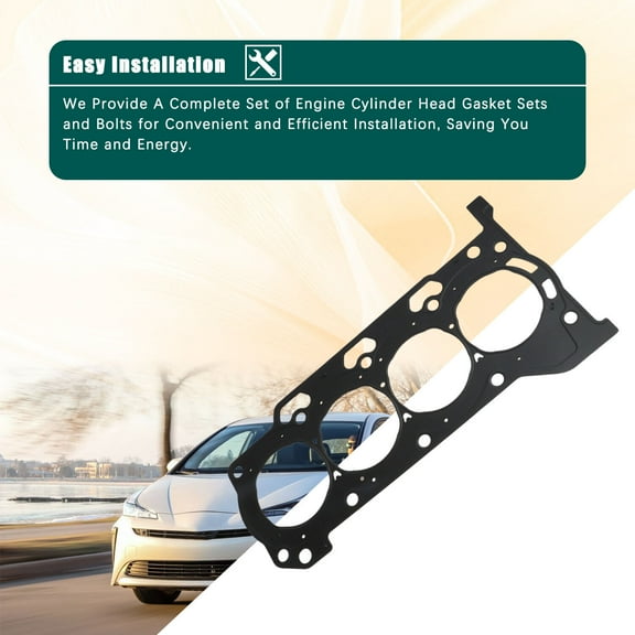 Head Gasket with Bolts Kit for 2011 12 13 14 15 16 2017 Lexus CT200h Toyota