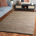 thumbnail image 2 of SAFAVIEH Natural Fiber Lue Striped Area Rug, Taupe/Bleach, 6' x 9', 2 of 11
