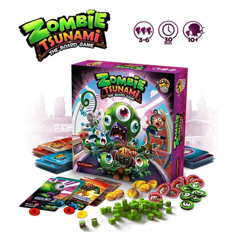 Zombie Tsunami - The Board Game by Lucky Duck Games — Kickstarter