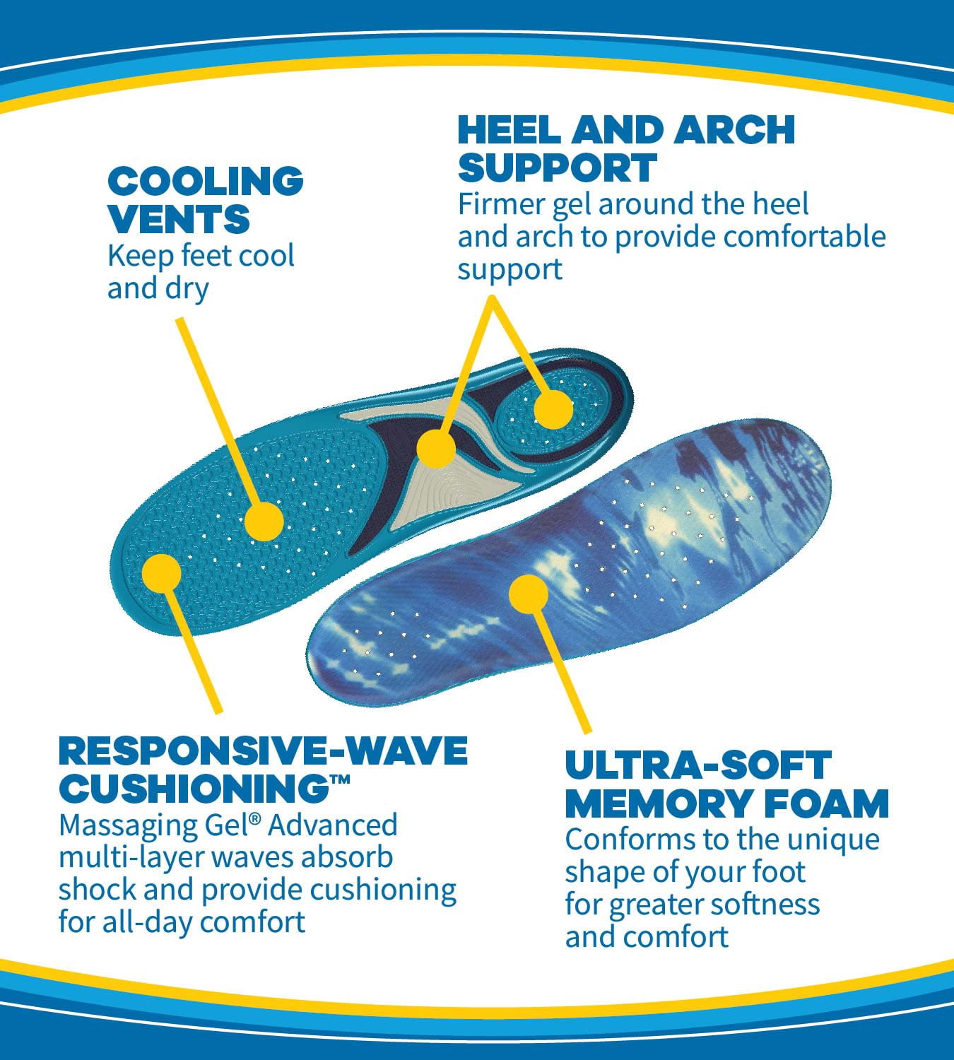 dr scholl's memory foam