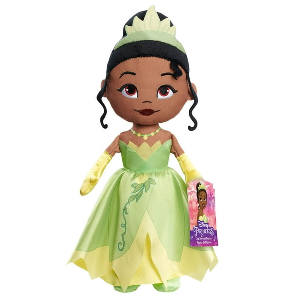 Disney Princess So Sweet Tiana 12.5-inch Plush Doll, Officially Licensed  Kids Toys for Ages 3 Up 