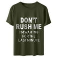 thumbnail image 4 of DailyTrove Women's Sarcastic Graphic T-Shirt - Short Sleeve Casual Tee, Humorous for Daily & Outings, 4 of 6