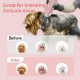 thumbnail image 4 of OPALESQUE Dog Cat Home Hair Waterproof Clipper Portable Electric USB Rechargeable Pet Grooming Tools Low Noise Shaver Cordless Trimmer for Small and Large Pets 13*4.5*3cm, 4 of 7