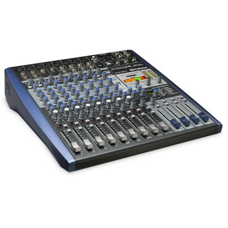 Presonus Hardware 339638 StudioLive AR12c 12-Channel USB-C Compatible Audio Interface, Analog Mixer & Stereo SD Recorder