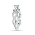 thumbnail image 2 of 1/2Ct Vintage Infinity Diamond Engagement Ring 14K White Gold, 2 of 4