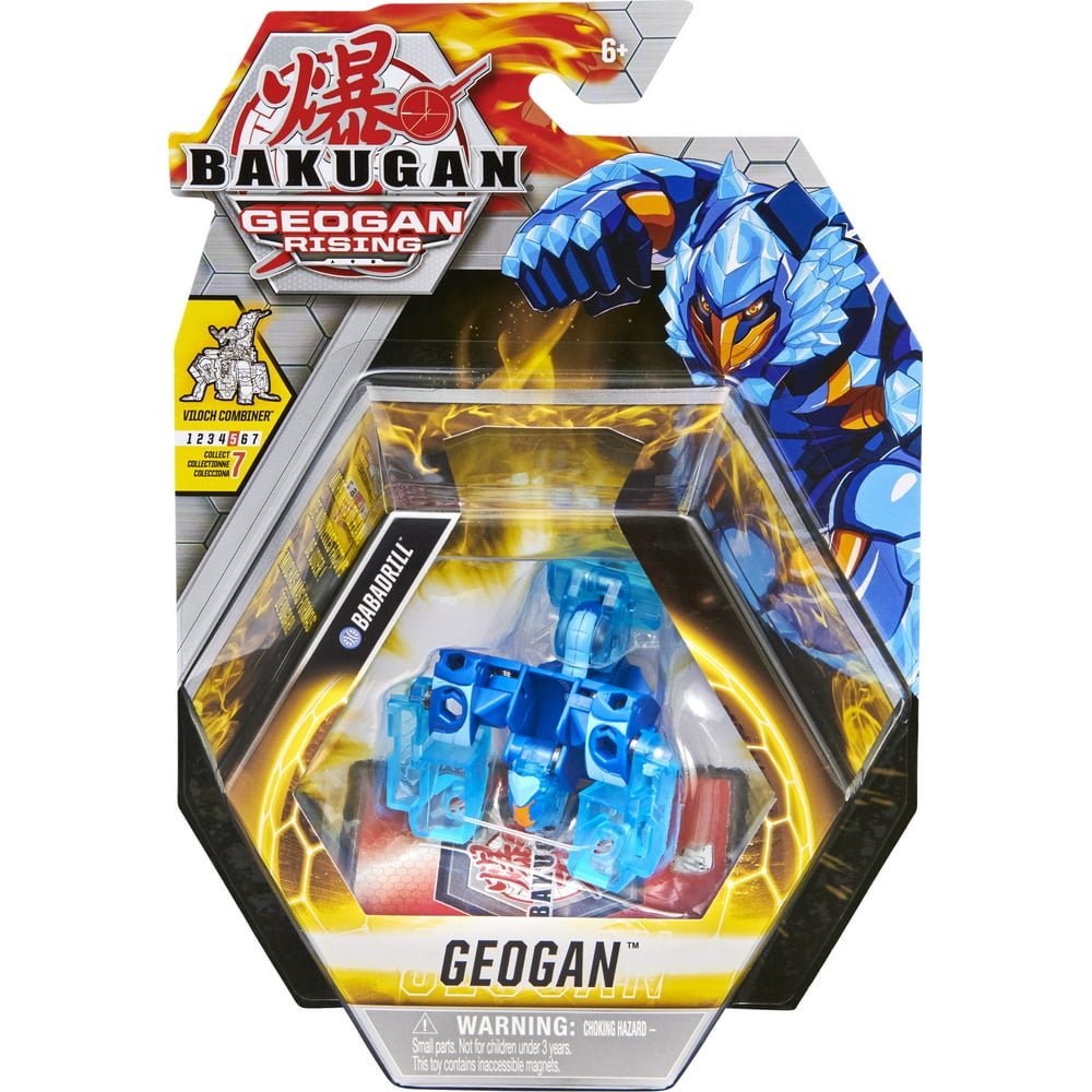 Bakugan Geogan, Babadrill, Geogan Rising Collectible Action Figure and