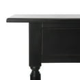 thumbnail image 5 of SAFAVIEH Rosemary 2-Drawer Console Table Distressed Black, 5 of 7
