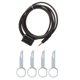 thumbnail image 1 of Kit de cables de instalación de audio para estéreo de audio auxiliar de automóvil, conectores de sonido premium blindados, 56 pulgadas para S-MAX Sunnimix Cable AUX. De audio para el automóvil, 1 of 8