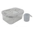 thumbnail image 2 of Rice Storage Container, Airtight Rice Container Kitchen Storage Box Transparent Storage Bin with Lid and Measuring Cup, Food Cereal Container Bins for Kitchen Pantry, 2 of 7
