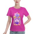 thumbnail image 1 of Women's Basic Short Sleeve T-Shirt Super Saiyan, 1 of 6