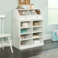 Sauder 421405 Craft Pro Series Open Storage White Finish
