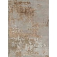 thumbnail image 1 of Ahgly Company Machine Washable Indoor Rectangle Industrial Modern Dark Almond Brown Area Rugs, 7' x 9', 1 of 7