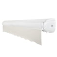 thumbnail image 6 of Awntech 12 Ft Key West Left Motorized Heavy Duty Patio Retractable Awning with Cassette (144in x 9.38in x 120in), Oatmeal Tweed, 6 of 6