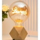 thumbnail image 3 of Ampolla LED E27 filamento g125 Love - 3W - E27 - 220V ampolla simple Ambre, 3 of 5