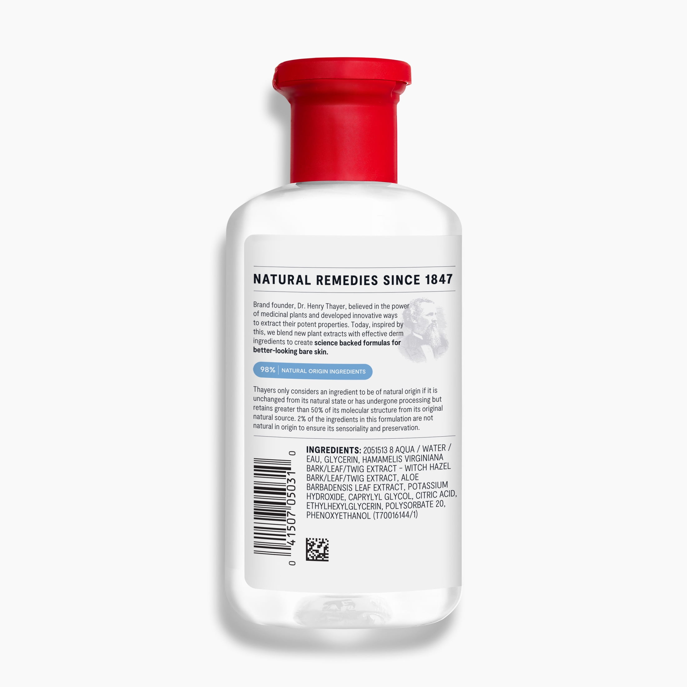 Thayers Alcohol-Free Unscented Witch Hazel Facial Toner for Dry Skin 8.5 fl oz