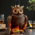 thumbnail image 5 of BiFandian Owl Whiskey Decanter, Unique Owl Animal Whiskey Bottle, Fun Bar Decoration, Gift for Whiskey Lovers, Dad, Husband, Boyfriend, 5 of 6