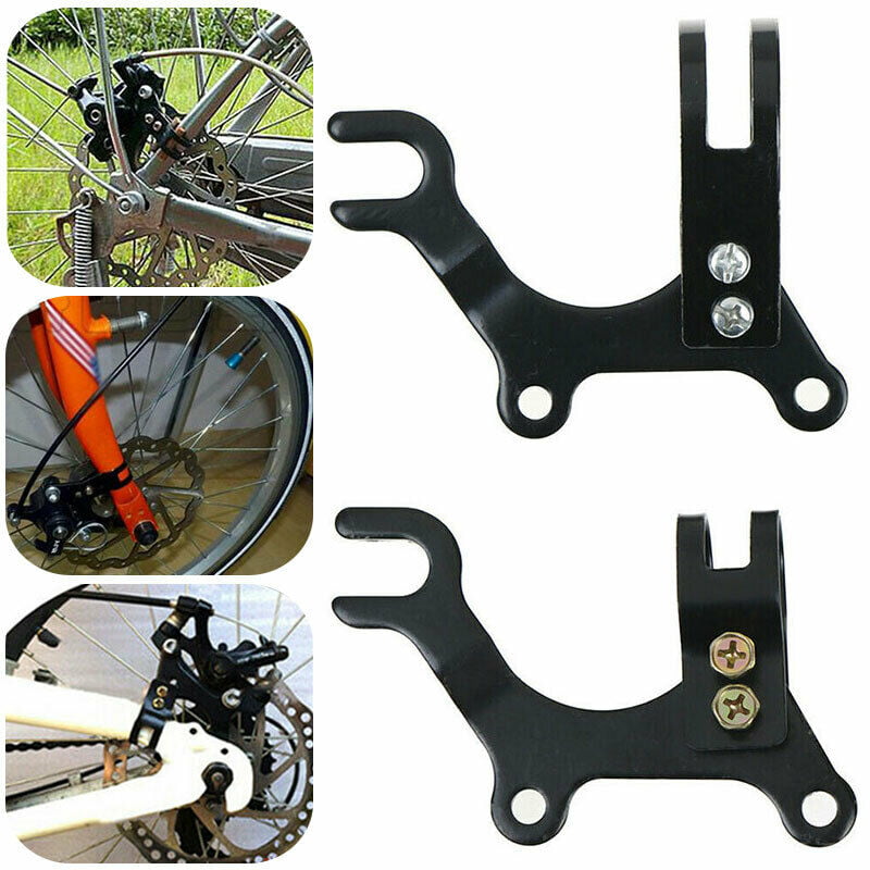 Adjustable MTB Bicycle Bike Disc Brake Bracket Frame Adapter Mounting Holder 
