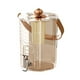 thumbnail image 3 of Dispensador de bebidas con grifo, asa portátil, limonada, fácil flujo, 5 l, jugo, agua Oro rosa, 3 of 9