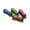 Lime, variant on Shires Ezi-Groom Grip Face Brush Lime Small