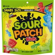 SOUR PATCH KIDS Original Soft & Chewy Candy, Share Size, 12 oz