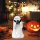thumbnail image 1 of Estatua de espíritu de Halloween, adorno de decoración de Halloween, pequeña figura de espíritu aterrador, escultura de espíritu linda para mesa al Sosteniendo piezas negras, 1 of 8
