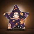 thumbnail image 2 of WOBOGO Adorable Baby Owls and Acorns Pattern LED Star Night Light 0.2 Watt Wall Plug Dusk to Dawn Auto Switch Adjustable Brightness Soft White Light, 2 of 6