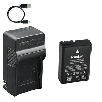 Replacement Battery and Charger for Nikon EN-EL14 / EN-EL14a for