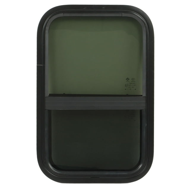 Rounded Sliding , 590x390mm RV Slid Window Deformation Proof Break Proof For Trailers