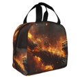 thumbnail image 2 of Balery Cool Fire Man Bolsa de Almuerzo Aislada – Caja de Almuerzo con Papel de Aluminio Grueso, Mantiene la Comida Fresca por 4 Horas, 2 of 8