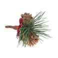 thumbnail image 4 of Mini accesorios para árboles de Navidad, piñas, ramas de pino, decoraciones navideñas, pequeños arreglos florales, 4 of 5