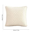 thumbnail image 2 of Kojanyu Floral Pearl Throw Pillow Cover, Small Flower Decorative Cushion Case, Cottage Style Pillow for Sofa Bed and Home Decoration., 2 of 7