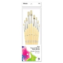 DDI 2352900 Flat Natural Bristle Paint Brush - 9 Pack Case of 12