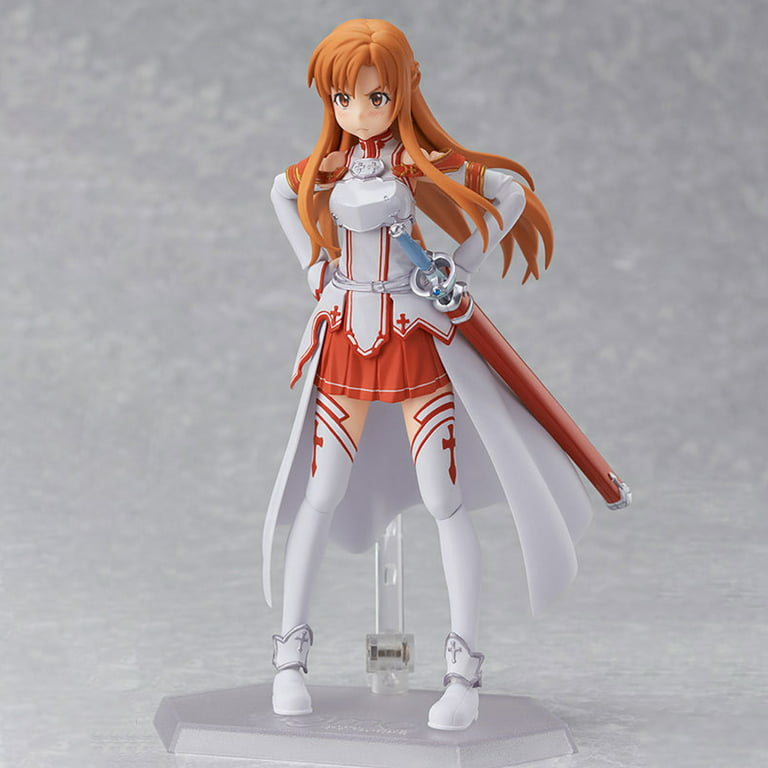 KLZO 5.9 Cartoon Anime Sword Art Online Asuna Collectible PVC Action  Figure (Knights of the Blood Oath),Collectible Model New