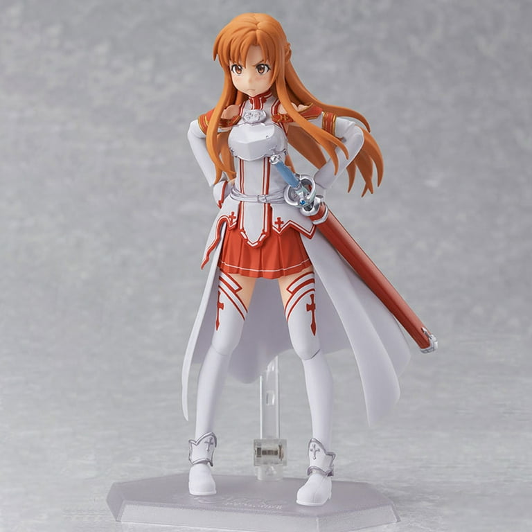 KLZO 5.9 Cartoon Anime Sword Art Online Asuna Collectible PVC Action  Figure (Knights of the Blood Oath),Collectible Model New